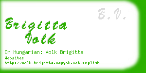 brigitta volk business card